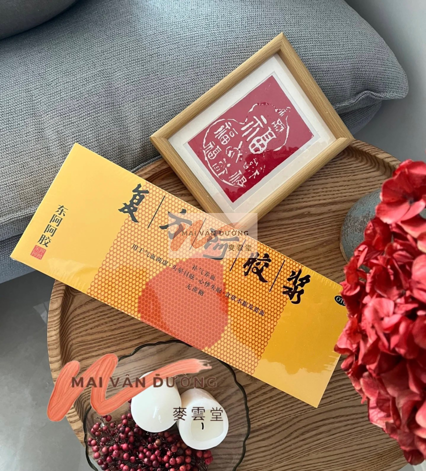 BỔ MÁU A GIAO - NƯỚC ĐẠI BỔ DƯỠNG HUYẾT