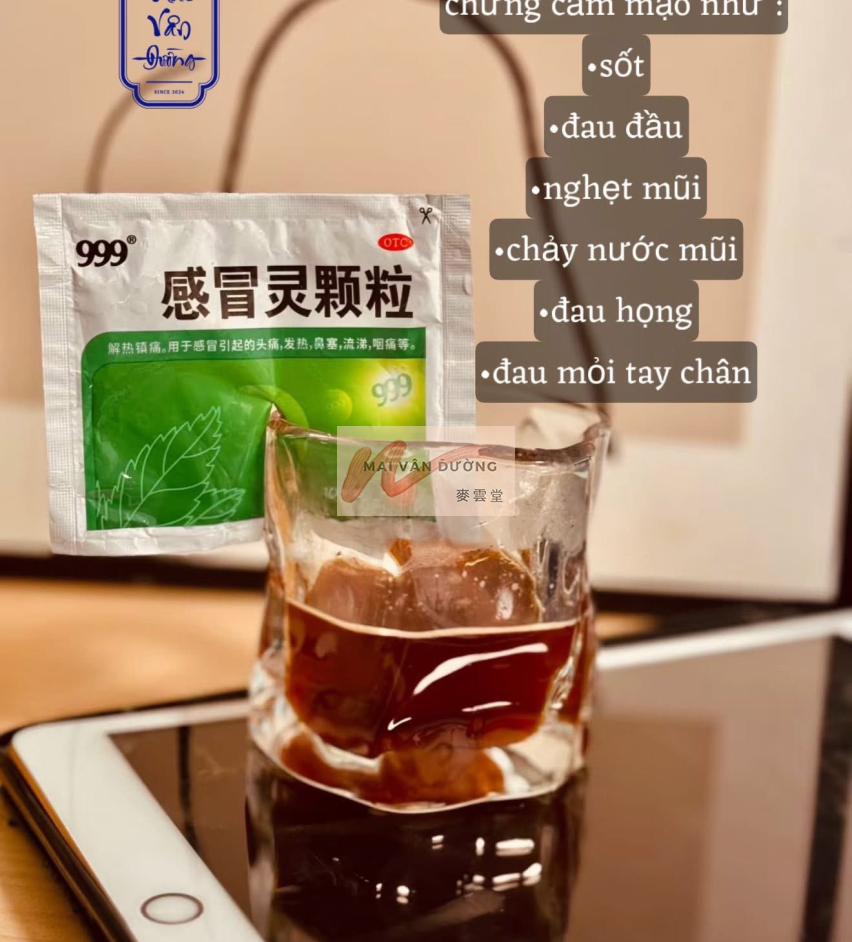 999 CẢM MẠO LINH - GIẢI CẢM HẠ SỐT NẶNG