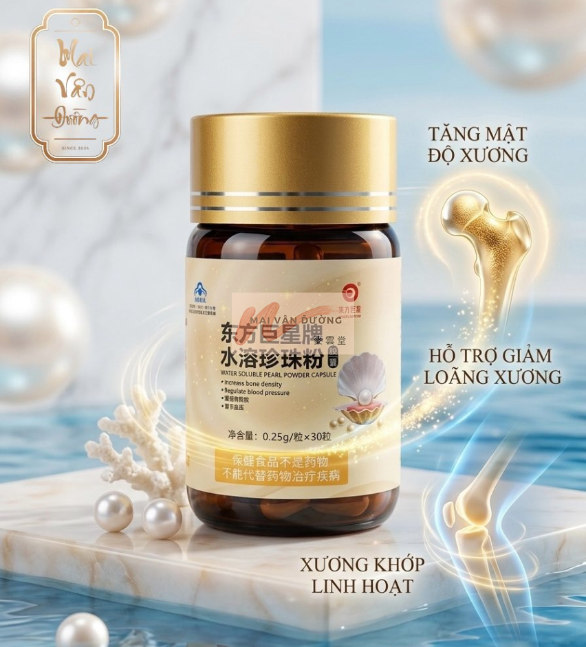 BỘT NGỌC TRAI BỔ XƯƠNG KHỚP - CANXI
