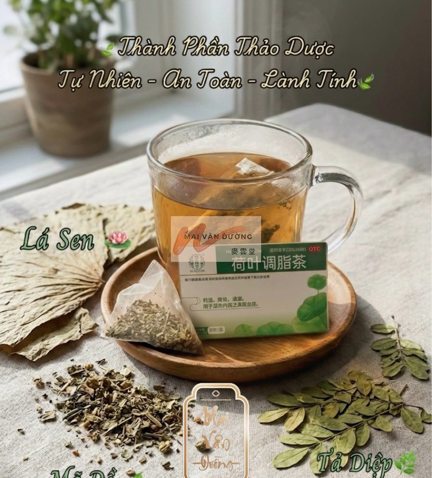 TRÀ LÁ SEN GIẢM CÂN - THẢI MỠ - LỢI TIỂU