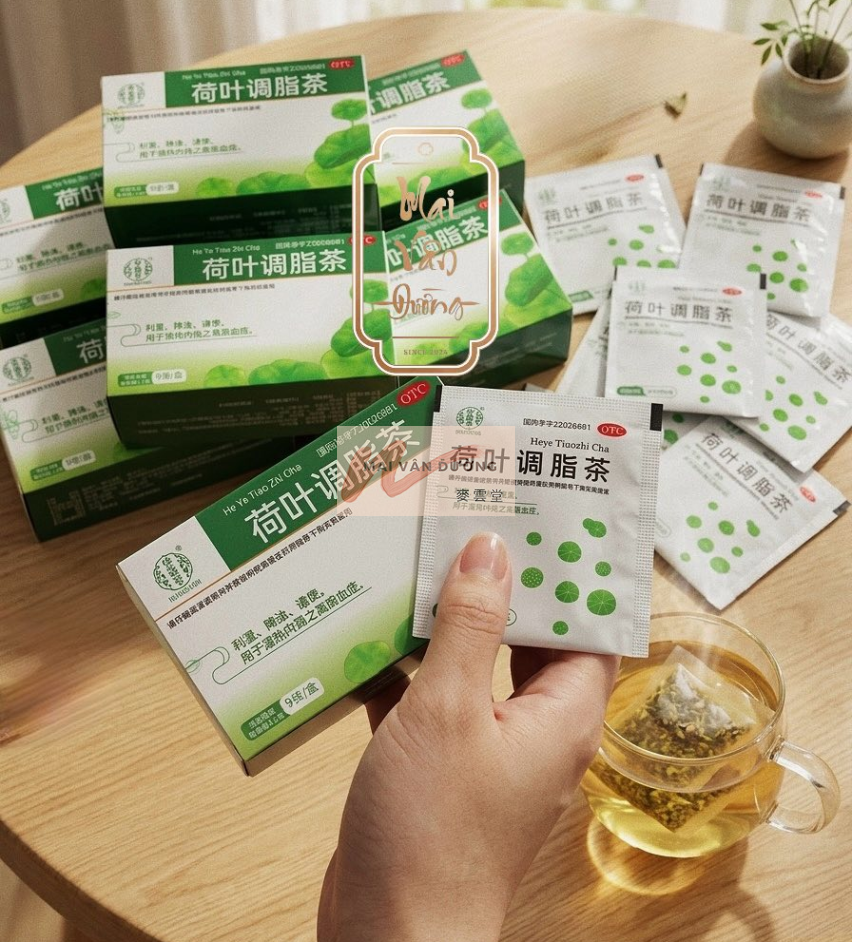 TRÀ LÁ SEN GIẢM CÂN - THẢI MỠ - LỢI TIỂU