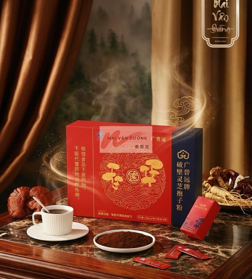  BỘT BÀO TỬ LINH CHI – TINH CHẤT QUÝ CHO SỨC KHỎE TOÀN DIỆN 