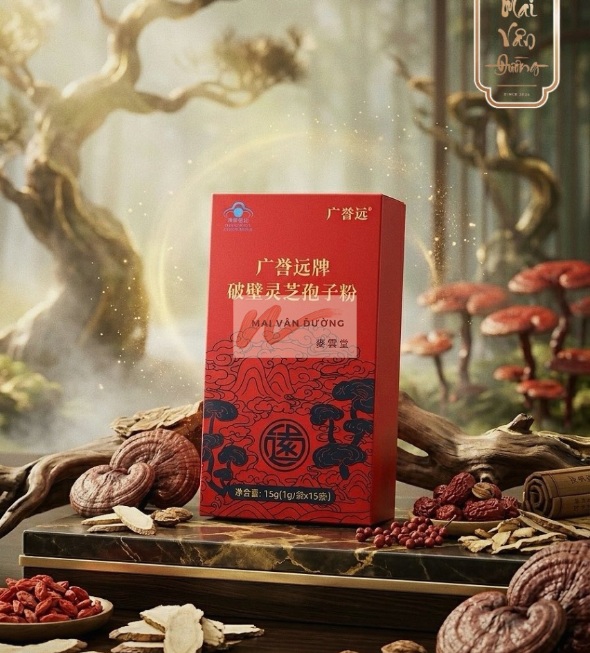  BỘT BÀO TỬ LINH CHI – TINH CHẤT QUÝ CHO SỨC KHỎE TOÀN DIỆN 